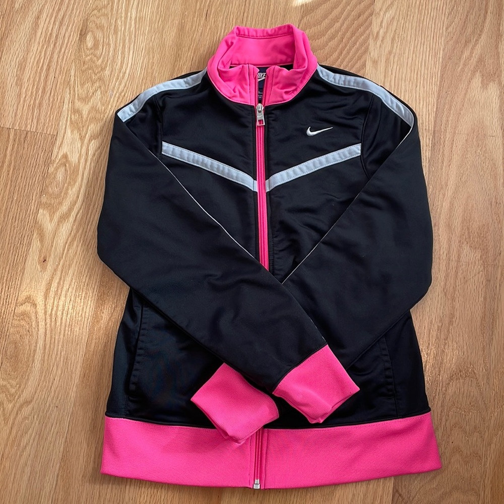 Nike big girls zip-up